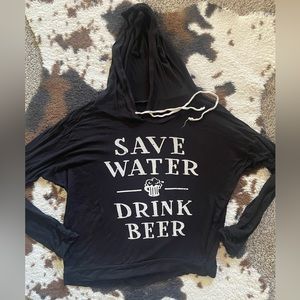Long sleeve with hood S
